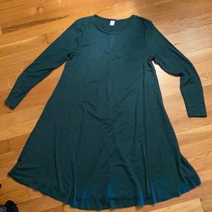 Green soft Old Navy small dress